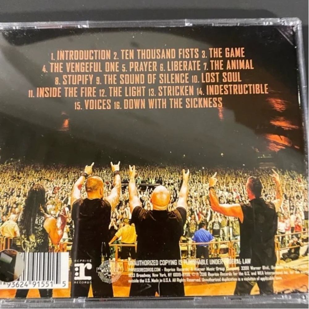 Disturbed - Live At Red Rocks (CD) (explicit) - Picture 2 of 2